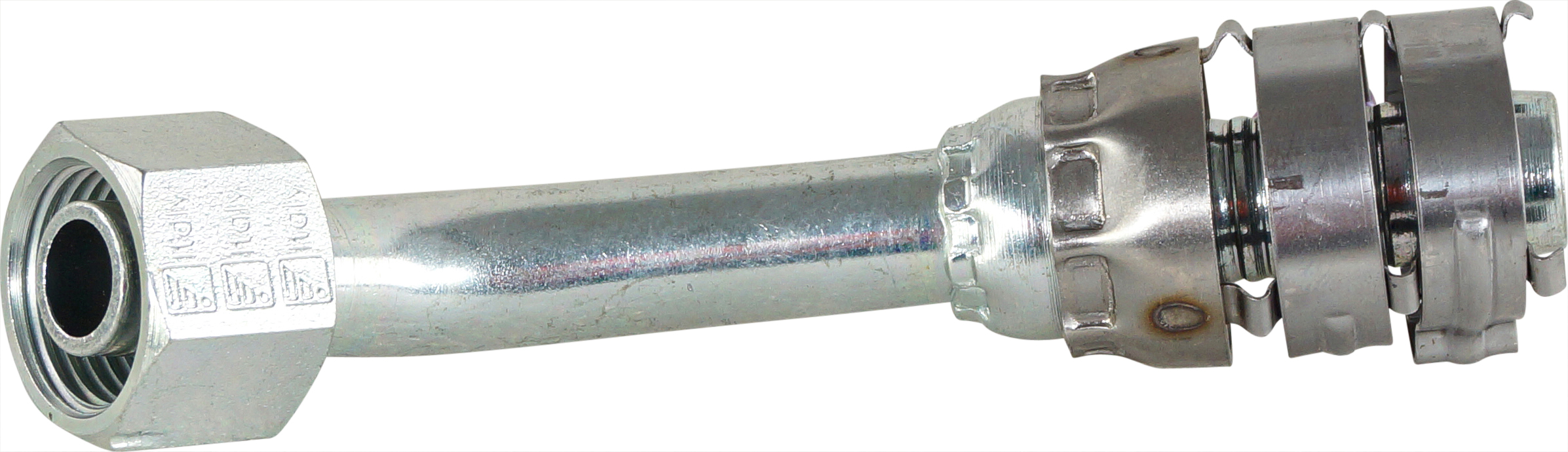 HOSE FITTING, SUPERFLEX HD, FOR, 45 DEG, #8-#10, STEEL, STEP-UP
