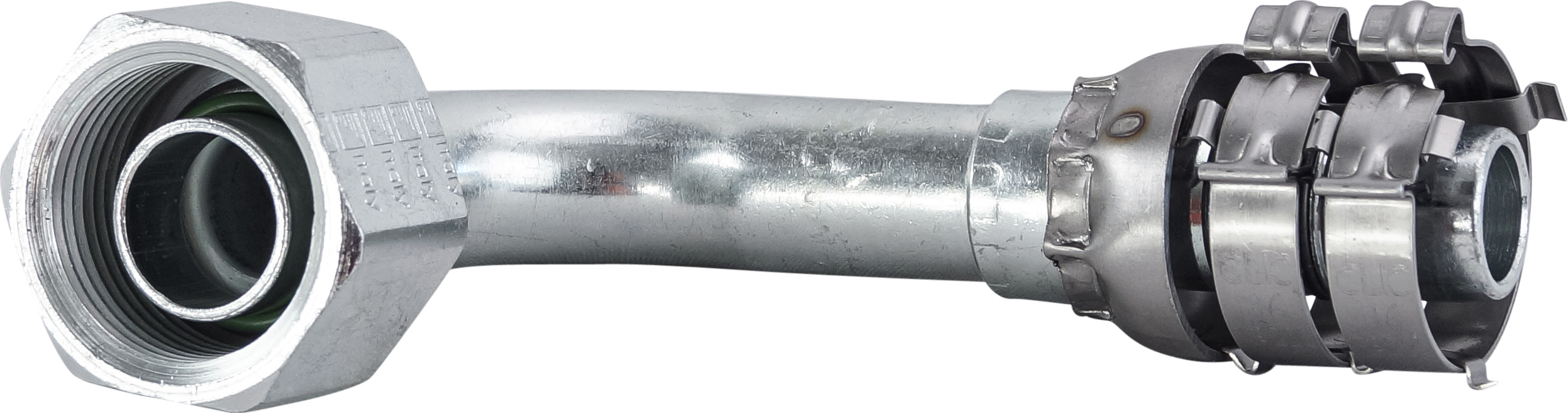 HOSE FITTING, SUPERFLEX HD, FOR, 90 DEG, #12, STEEL