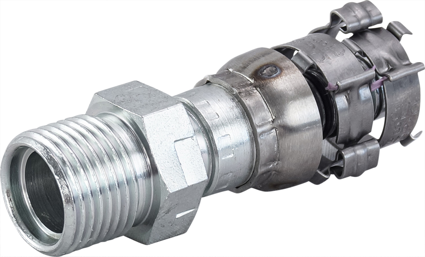 HOSE FITTING, SUPERFLEX HD, MIO, STR, #10, STEEL