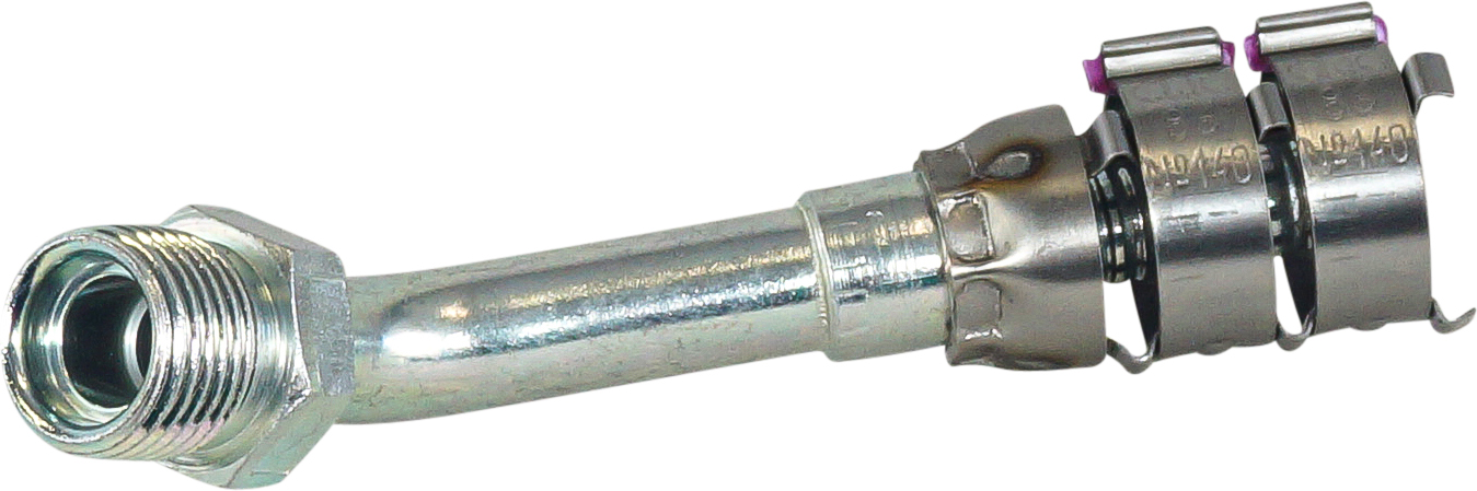 HOSE FITTING, SUPERFLEX HD, MIO, 45D, #6, STEEL