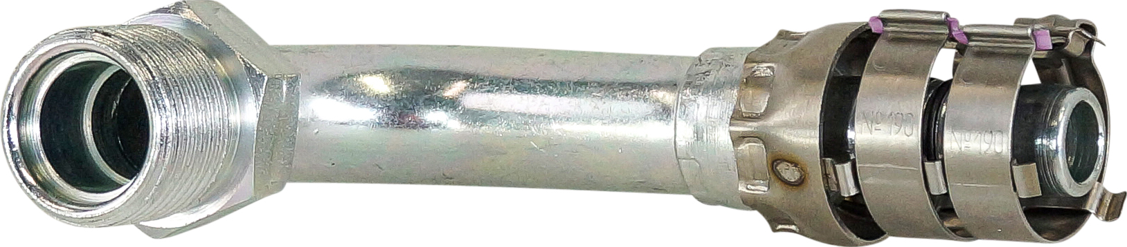 HOSE FITTING, SUPERFLEX HD, MIO, 90D, #10, STEEL