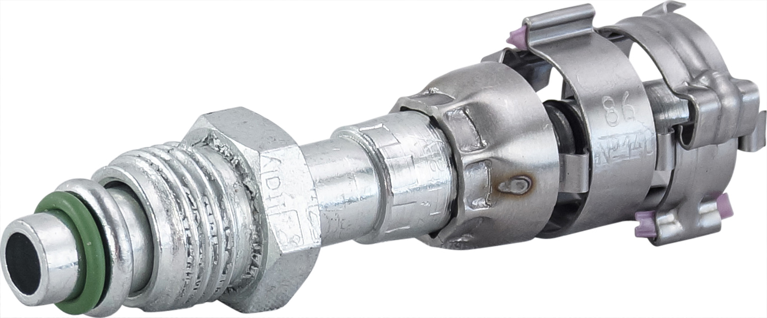 HOSE FITTING, SUPERFLEX HD, MOR, STR, #6, STEEL