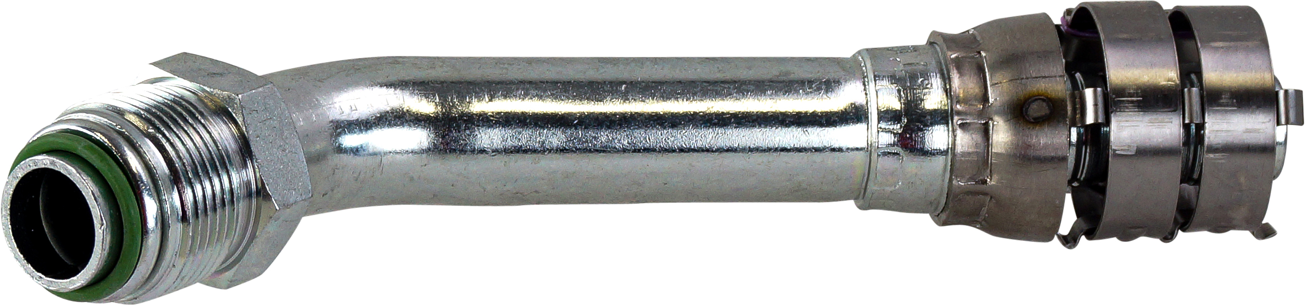 HOSE FITTING, SUPERFLEX HD, MOR, 45 DEG, #10, STEEL