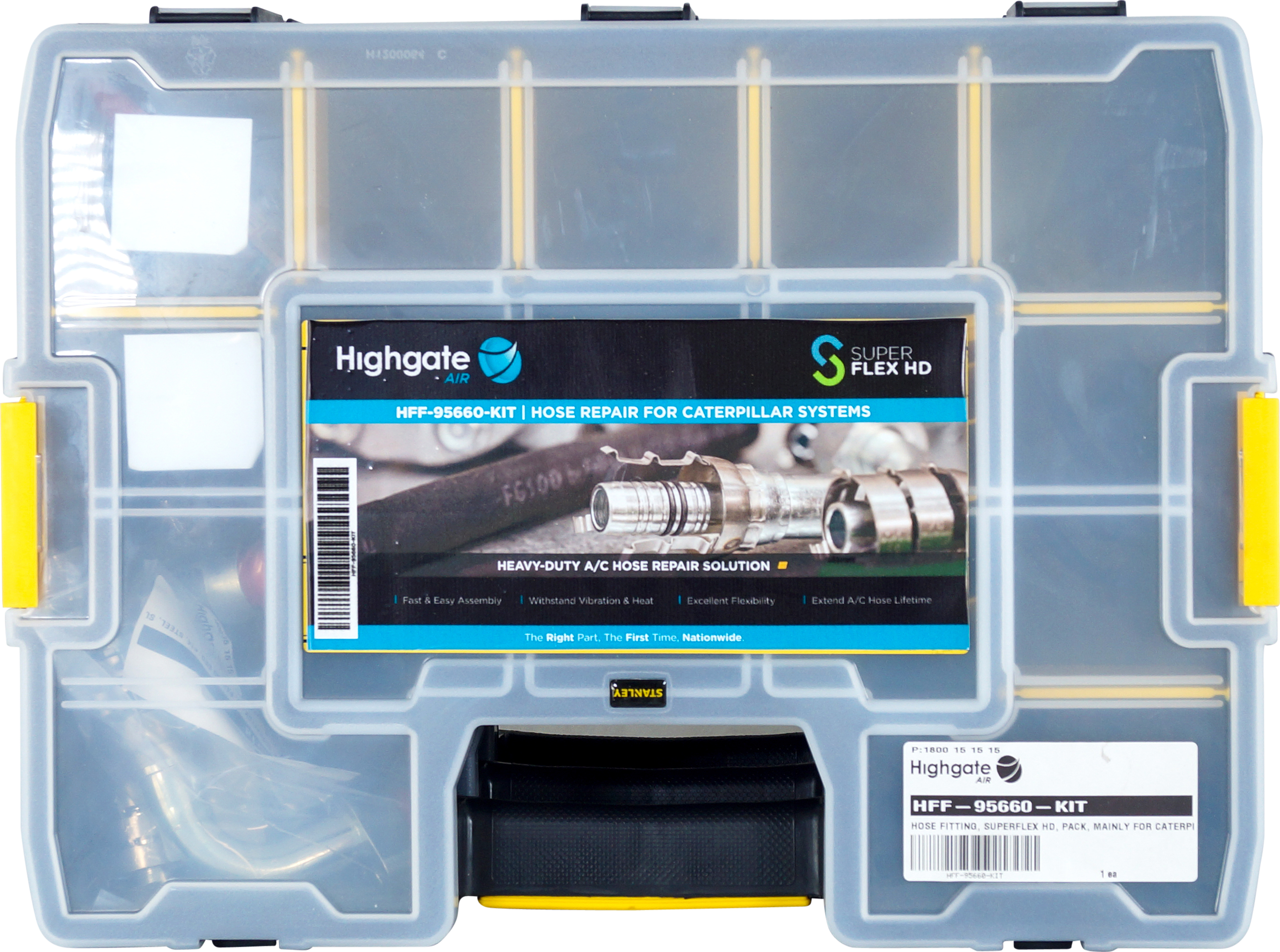 HOSE FITTING, SUPERFLEX HD, PACK, MAINLY FOR CATERPILLAR