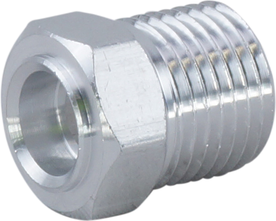 NUT, MCO, M16, ALUMINIUM, WELD-ON TYPE, CAPTIVE O-RING, SUITS 8MM PIPE