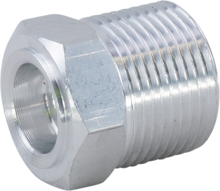 NUT, MCO, M22, ALUMINIUM, WELD-ON TYPE, CAPTIVE O-RING, SUITS 13MM PIPE