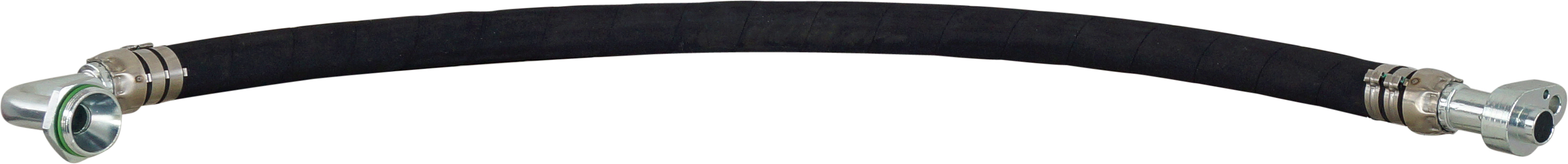 HOSE ASSEMBLY, CAT 777G, SUCTION LINE, BULKHEAD TO ACCUMULATOR, QC-PAD