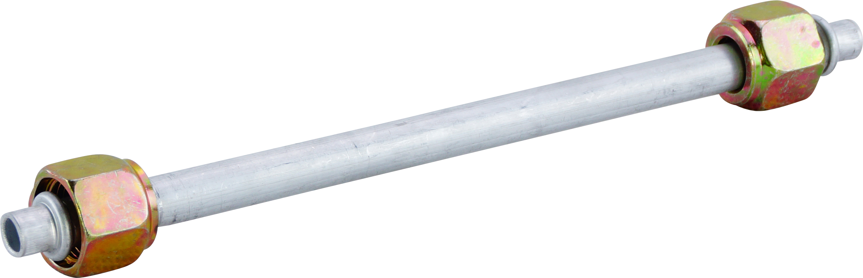 ALUMINIUM LINE, FOR-FOR, #6, 200MM, FEMALE O-RING