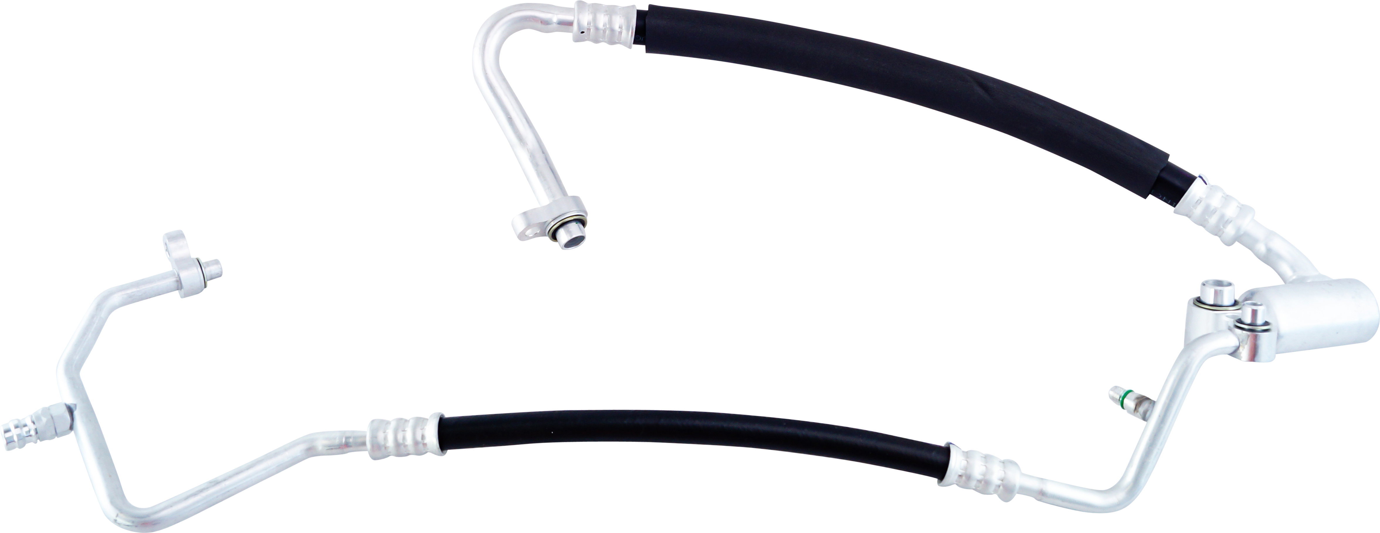 HOSE ASSEMBLY, LINE, RUBBER/ALLOY, SUCTION-DISCHARGE, HOLDEN COMMODORE VE V6 SERIES II 09/10-05/13