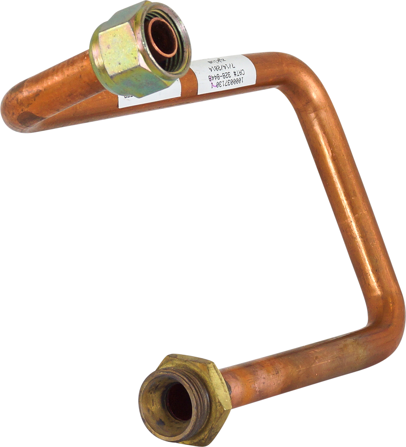 CATERPILLAR, 16M, COPPER TUBE ASSEMBLY (DISCHARGE HOSE TO CONDENSER INLET)