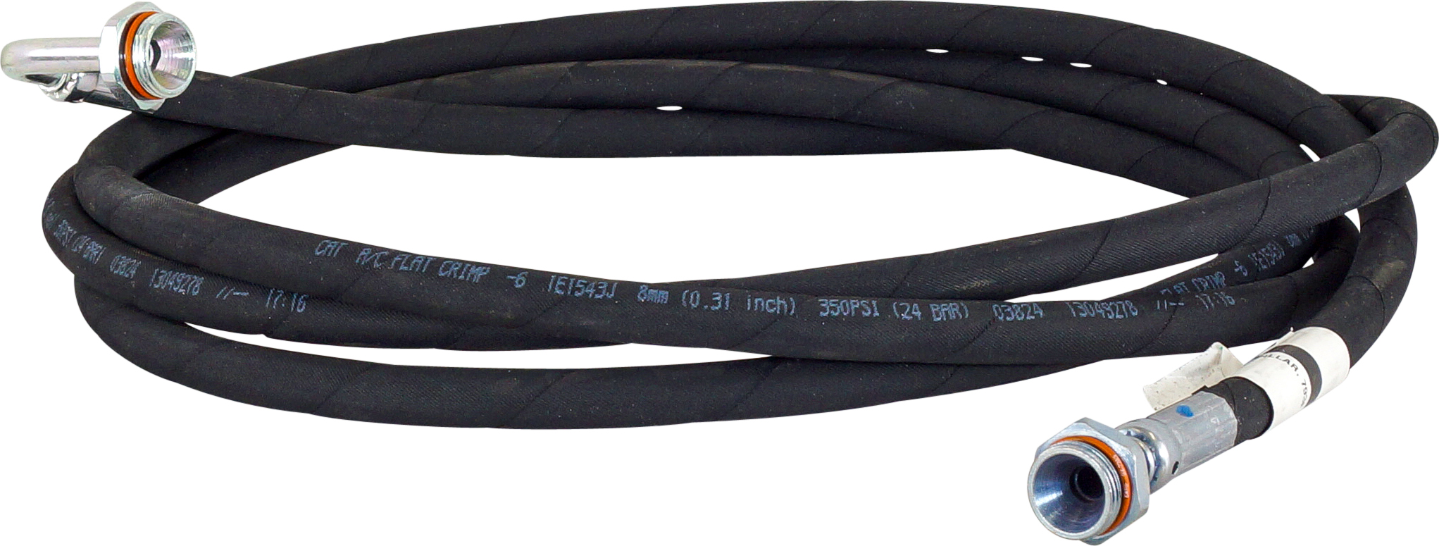 HOSE ASSEMBLY, CATERPILLAR, 793F (CONDENSER HOSE COUPLING TO CAB JUNCTION INLET COUPLING)