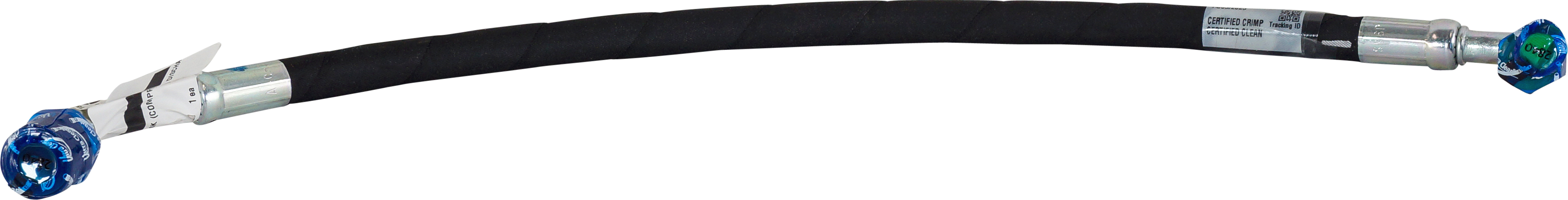 HOSE ASSEMBLY, CATERPILLAR 854K (COMPRESSOR DISCHARGE TO CONDENSER JUNCTION QUICK CONNECT)