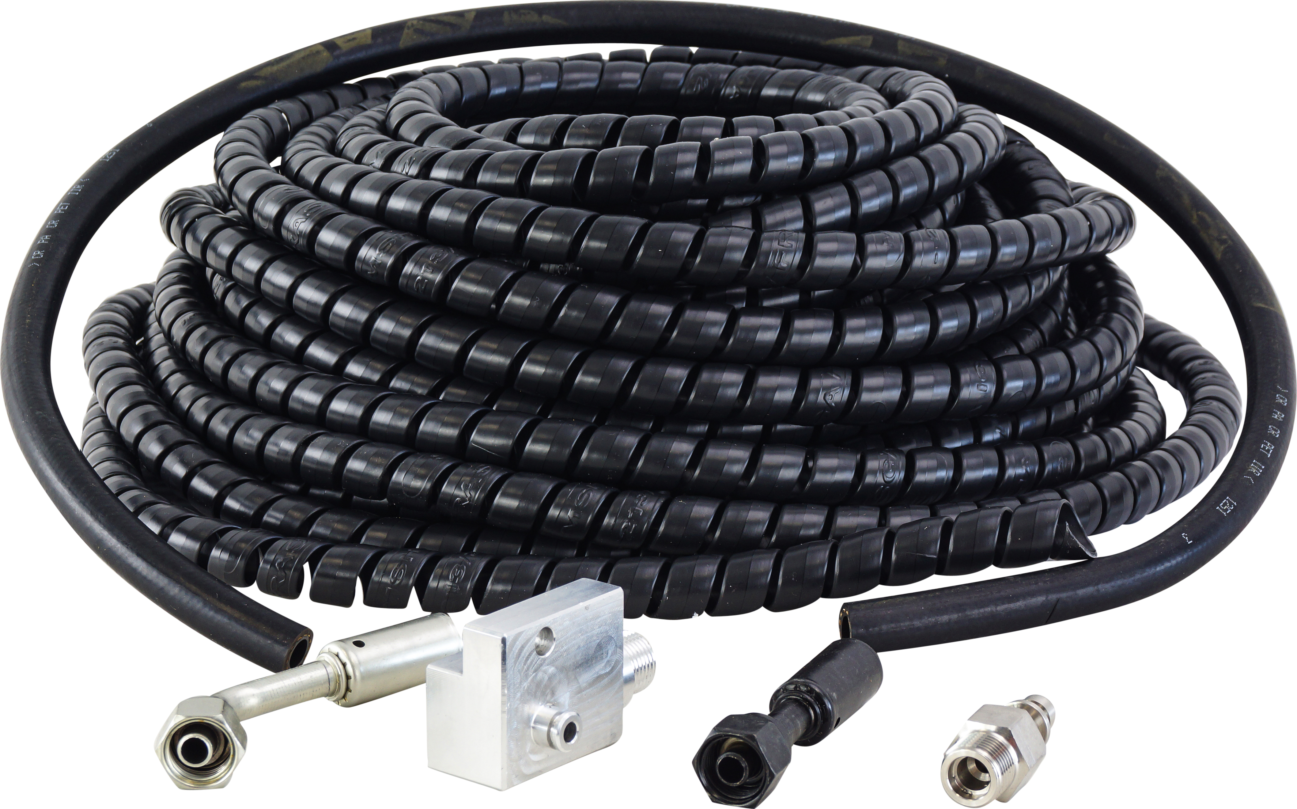 HOSE ASSEMBLY, LINE, LIQUID, REPLACES 2 ALLOY LINE, SUITS LANDCRUISER VDJ79, SPECIAL HEAVY DUTY