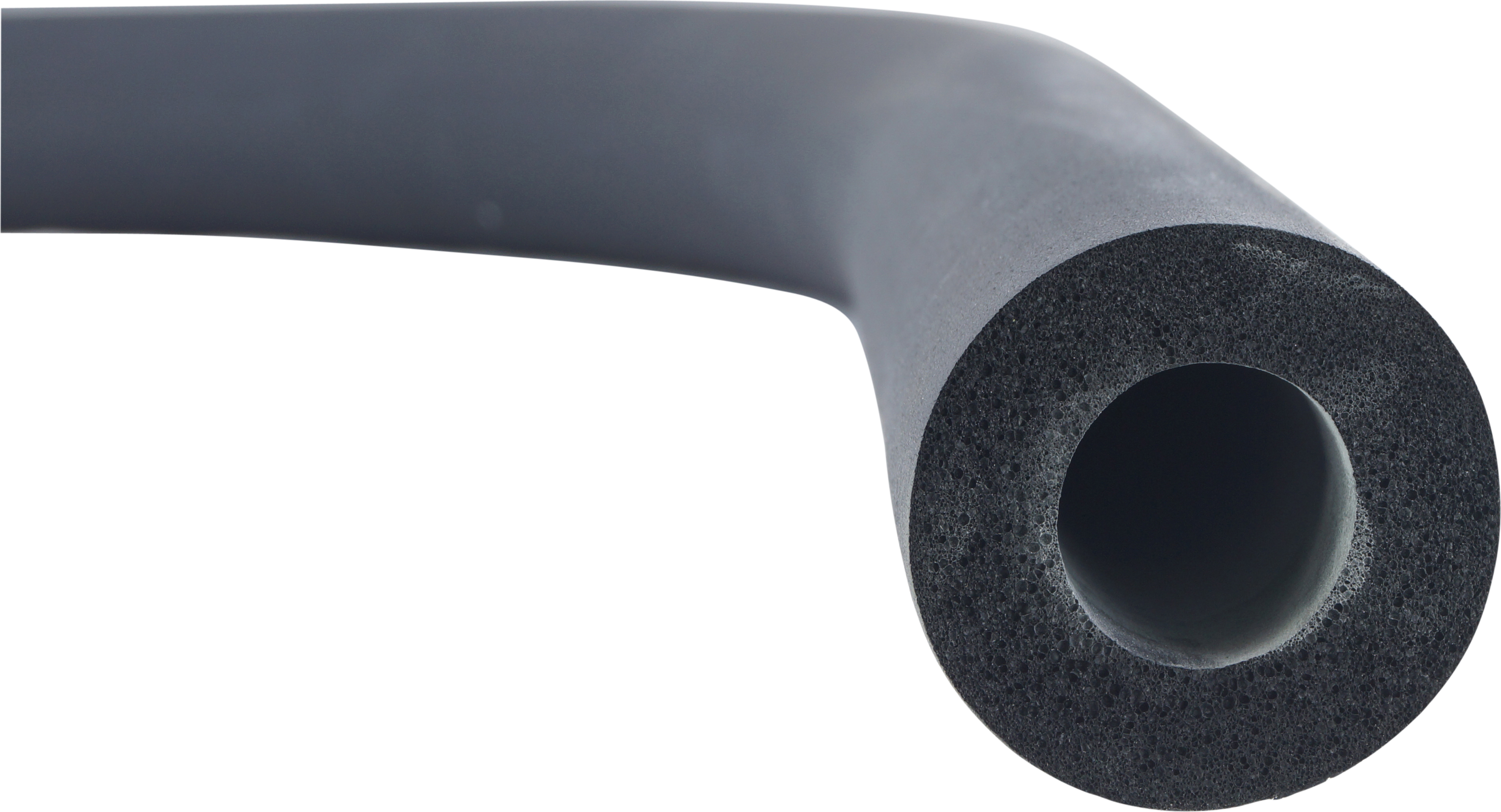 HOSE PROTECTION, #10, 25MM ID, BLACK FOAM RUBBER, 2M LENGTH