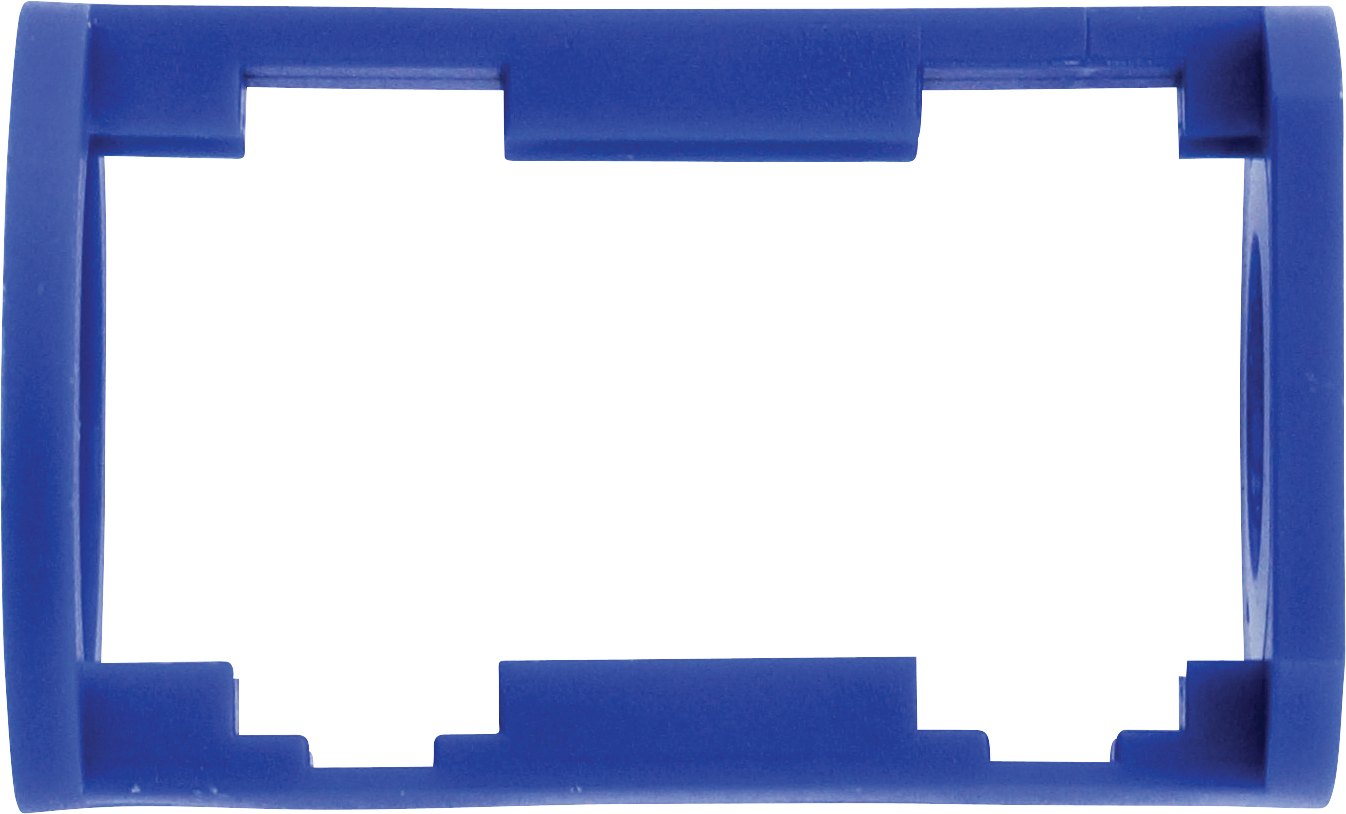 HOSE REPAIR FITTING, LOKRING, LOKCLIP, #6, #6, PLASTIC, CLIP HOLDER