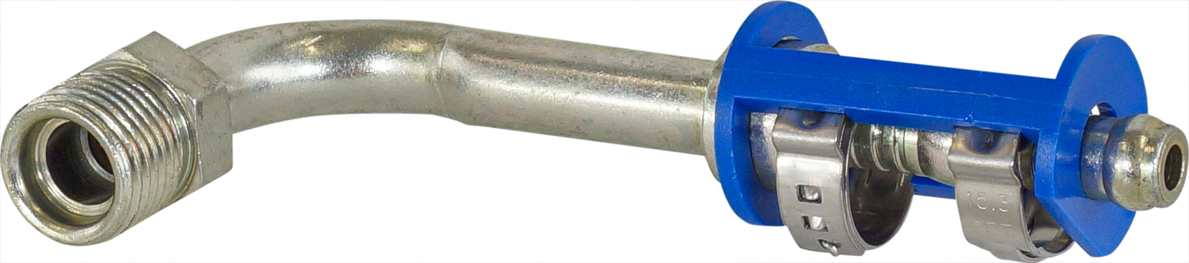 LOKCLIP, #6 MALE INSERT O-RING 90 FITTING QUICK CLIP