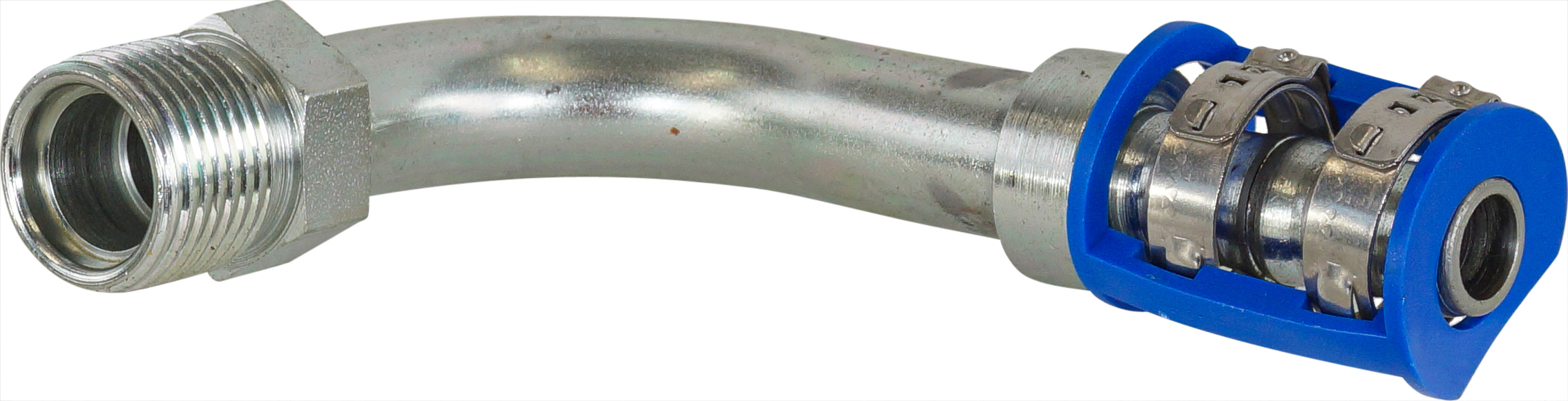 LOKCLIP, #10 MALE INSERT O-RING 90 FITTING QUICK CLIP