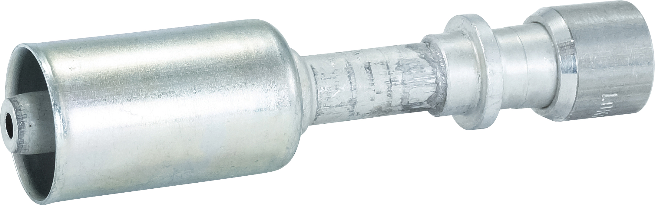 HOSE REPAIR FITTING, LOKRING, BEADLOCK, 9.5MM, #6, ALUMINIUM, STANDARD BARRIER