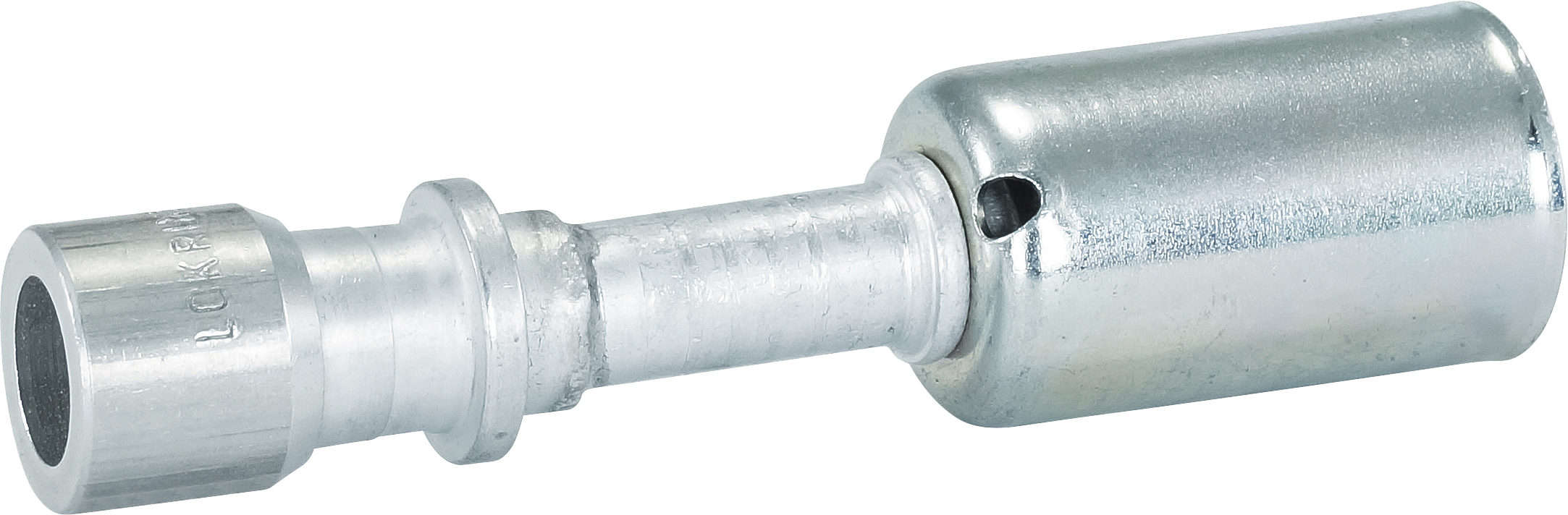 HOSE REPAIR FITTING, LOKRING, BEADLOCK REPLACEMENT, 10MM, #6, ALUMINIUM, STANDARD BARRIER