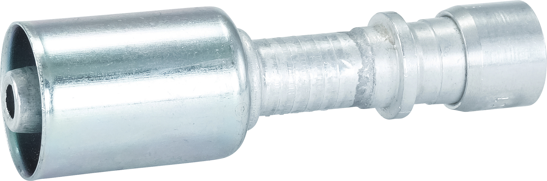HOSE REPAIR FITTING, LOKRING, BEADLOCK, 12MM, #8, ALUMINIUM, STANDARD BARRIER