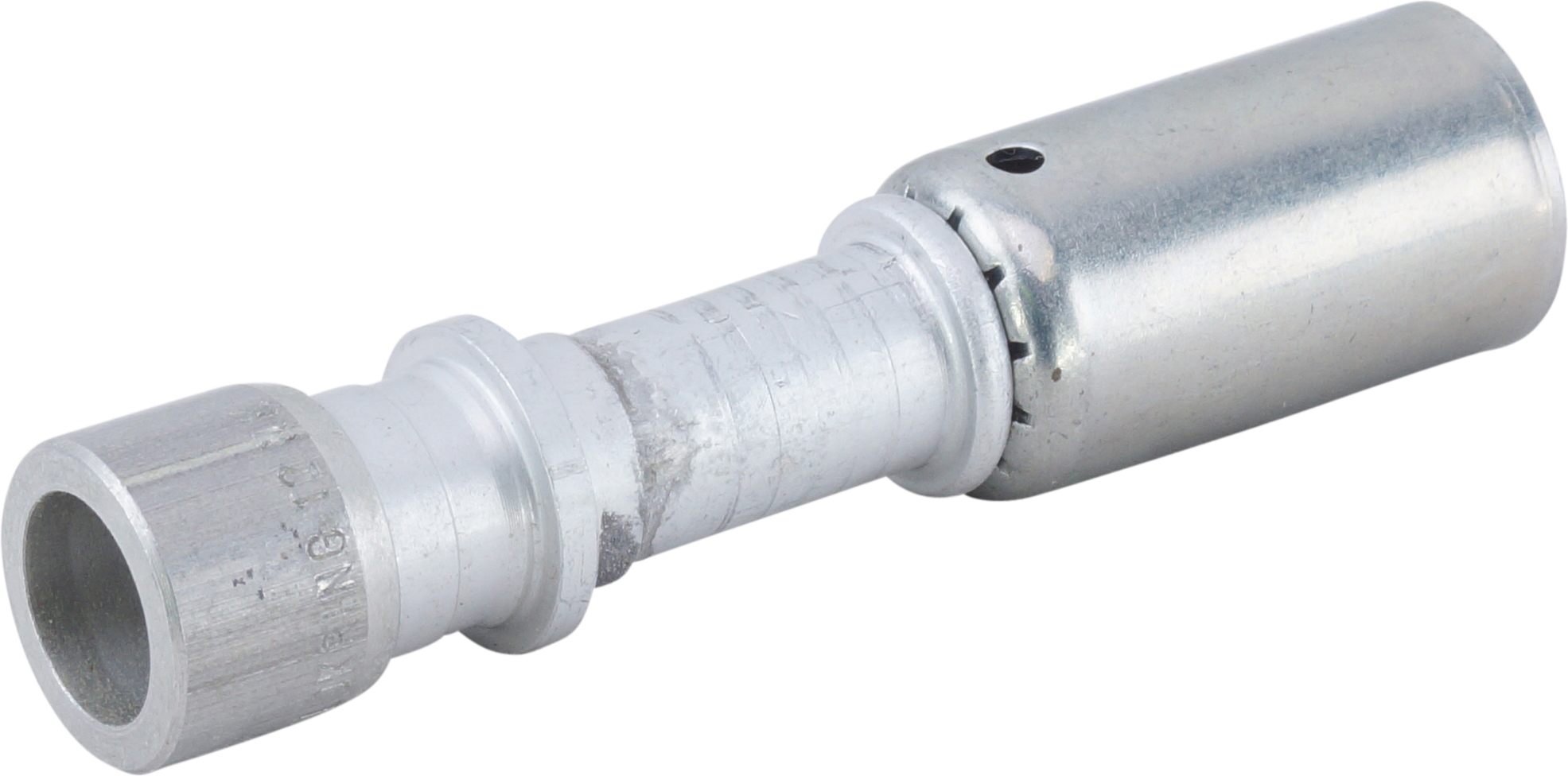 HOSE REPAIR FITTING, LOKRING, BEADLOCK, 12MM, #8, ALUMINIUM, REDUCED BARRIER