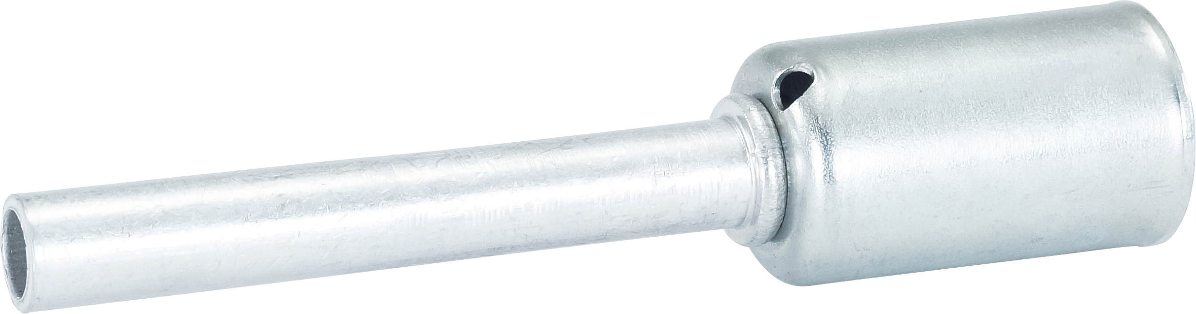HOSE REPAIR FITTING, LOKRING, BEADLOCK, OPEN-ENDED, 9.53MM, #6, ALUMINIUM, STANDARD BARRIER