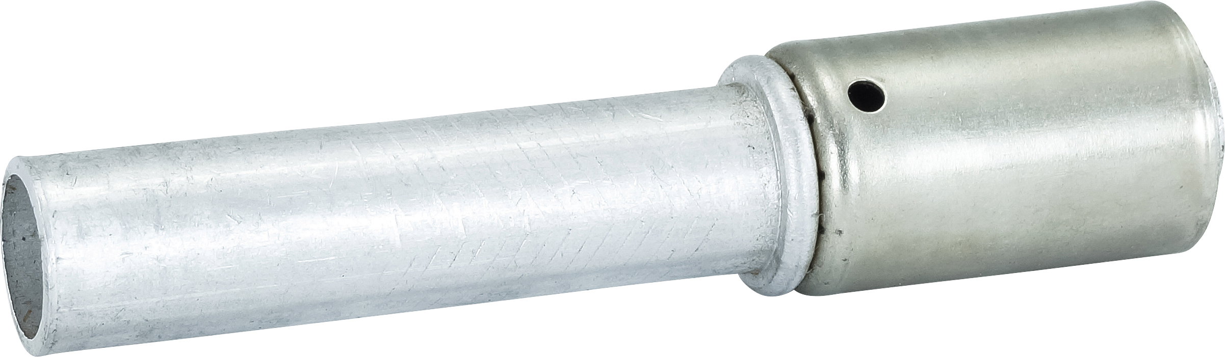 HOSE REPAIR FITTING, LOKRING, BEADLOCK, OPEN-ENDED, 16MM, #10, ALUMINIUM, REDUCED BARRIER