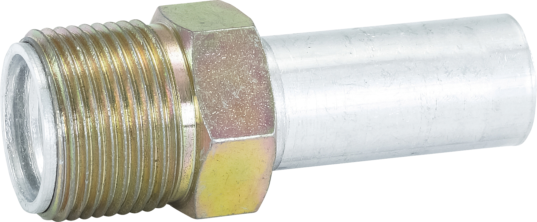 HOSE REPAIR FITTING, LOKRING, OPEN-ENDED, MIO, 19MM, #12, ALUMINIUM, STANDARD, O-REPFIT12F