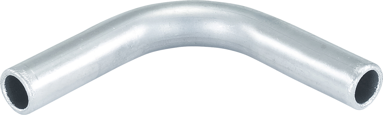 HOSE REPAIR FITTING, LOKRING, OPEN-ENDED, TUBE, 90 DEG, 9.53MM (3/8 INCH), #6, ALUMINIUM, AIB