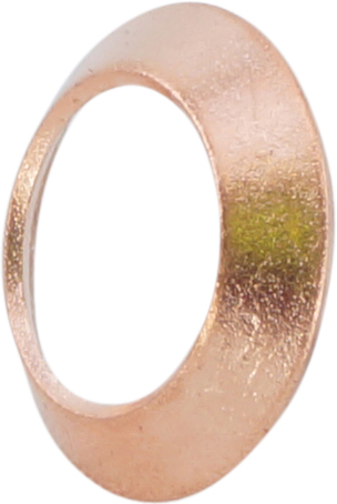 HOSE WASHER, #8 (1/2 INCH), COPPER, SUITS FLARE FITTINGS (SINGLE)