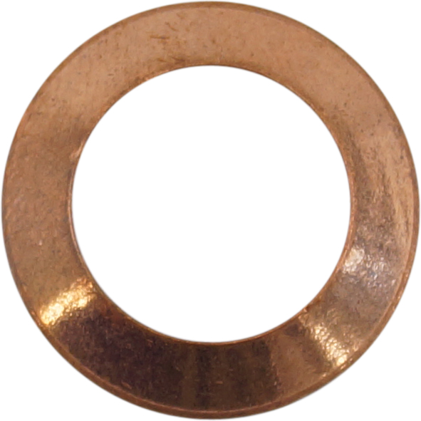 HOSE WASHER, #10 (5/8 INCH), COPPER, SUITS FLARE FITTINGS (SINGLE)