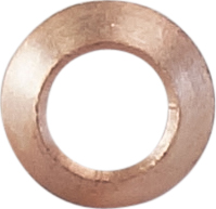 HOSE WASHER,  (1/4 INCH), COPPER, SUITS FLARE FITTINGS (PACK OF 10)