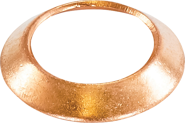 HOSE WASHER, #10 (5/8 INCH), COPPER, SUITS FLARE FITTINGS