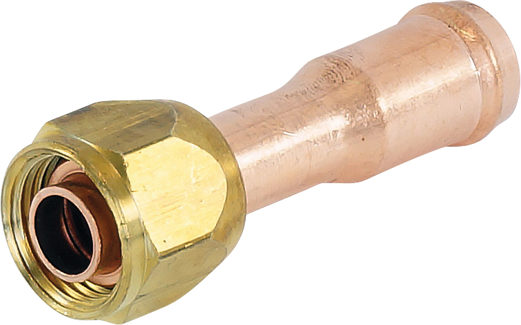 HEATER FITTING, HOSE, 5/8 INCH, STRAIGHT