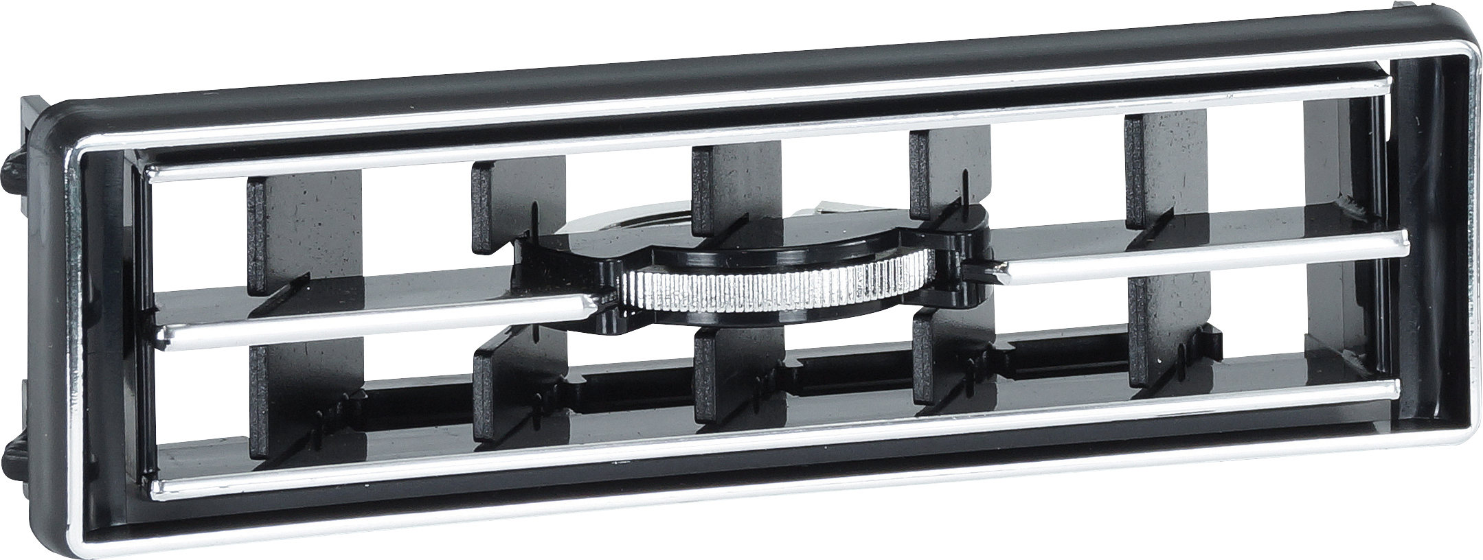 LOUVRE, RECTANGULAR, 125 X 39MM, BLACK, UNIVERSAL