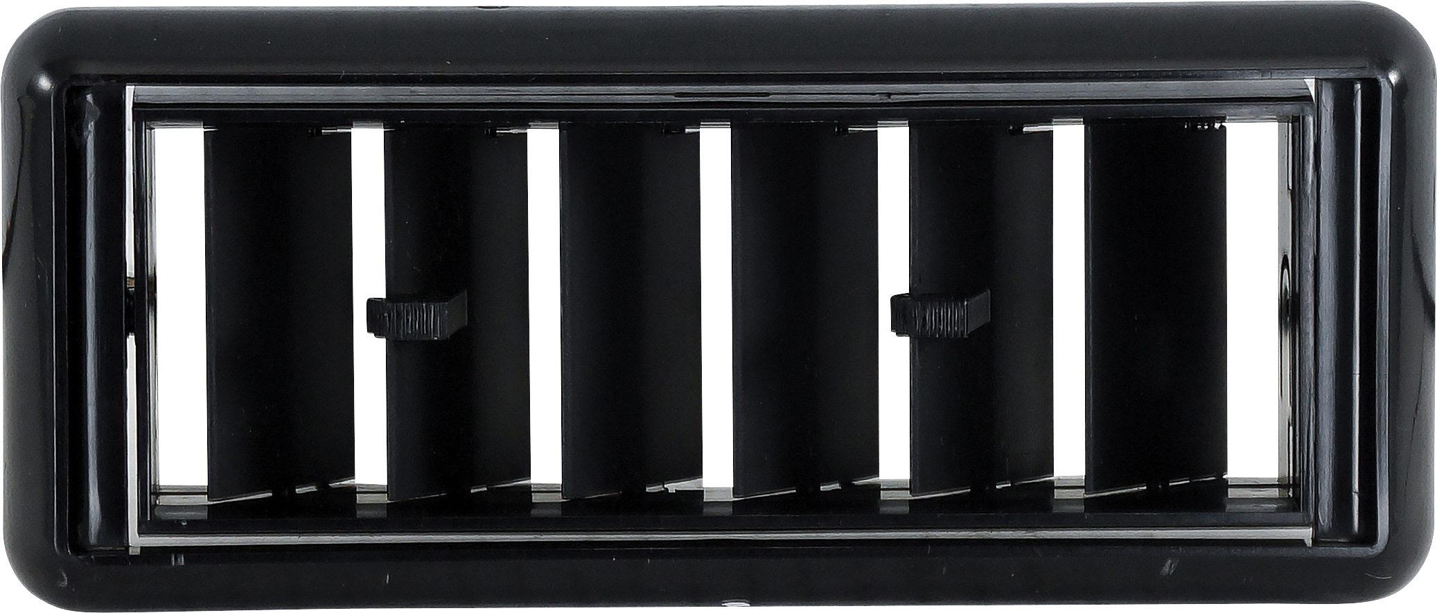 LOUVRE, RECTANGULAR, 195 X 83MM, BLACK, KYSOR