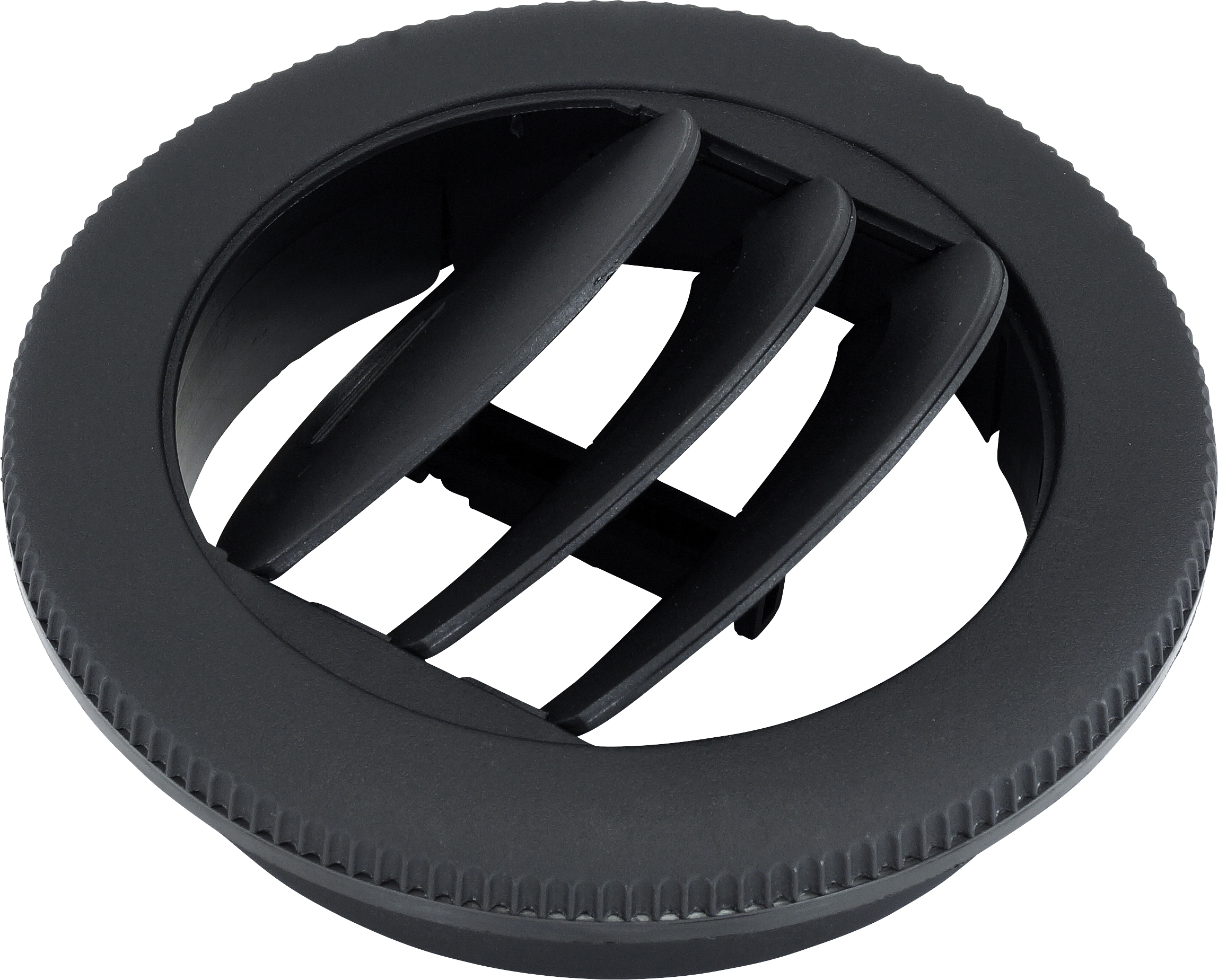 LOUVRE, ROUND, 100MM, AURORA BLACK