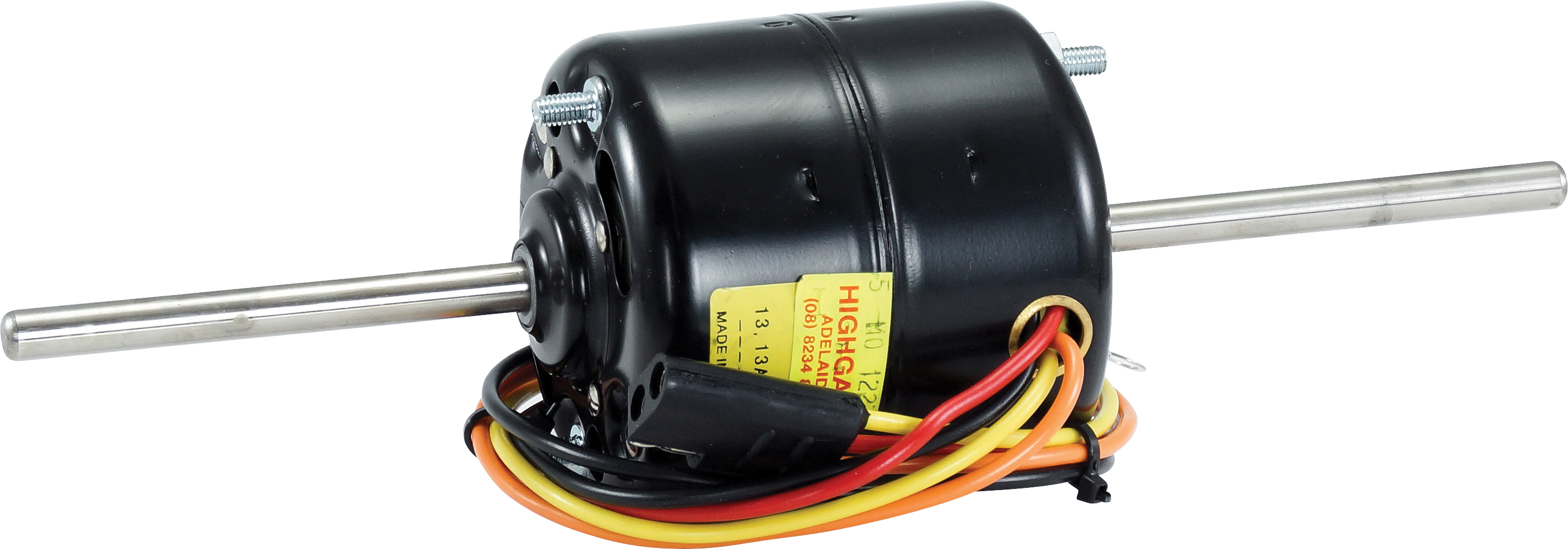MOTOR, BLOWER, 12V, 268MM, 3-SPD, UNIVERSAL, VENTED