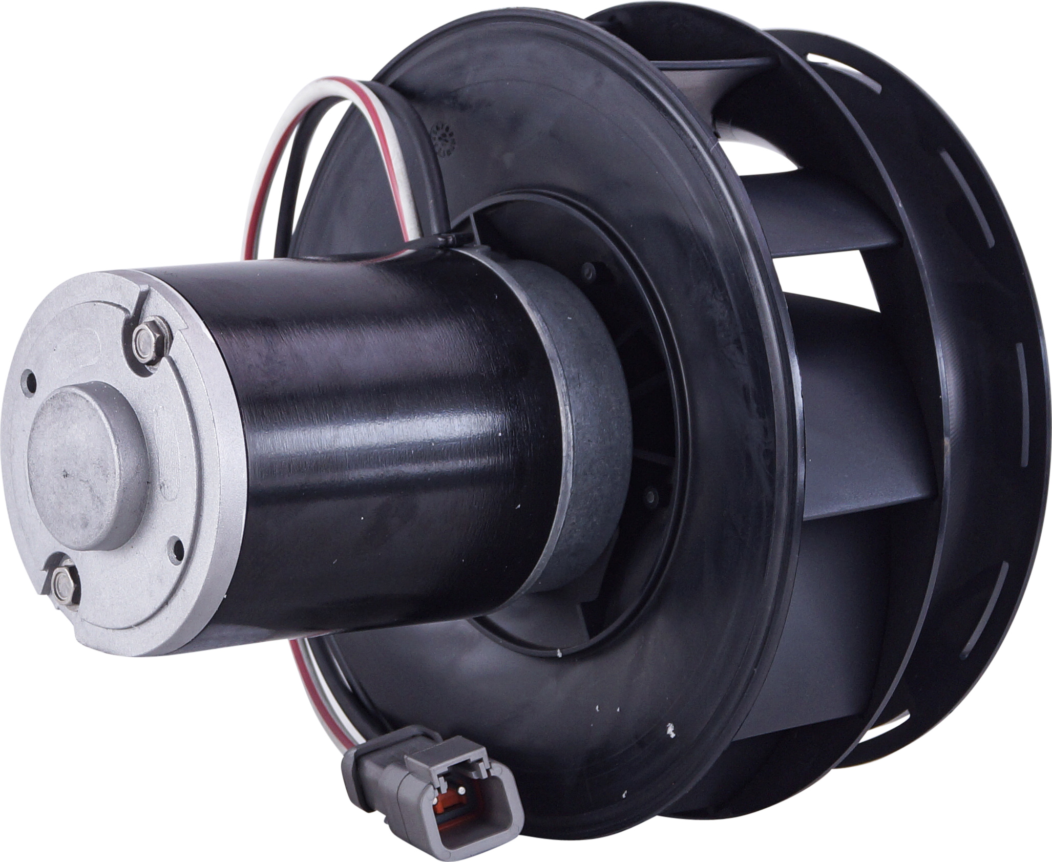 MOTOR, BLOWER, 12V, 95MM, 1-SPD, CAT BACKHOE 416D-446D, 414E-450E, 416F-450F, TRACKED TRACTOR D3G-D5