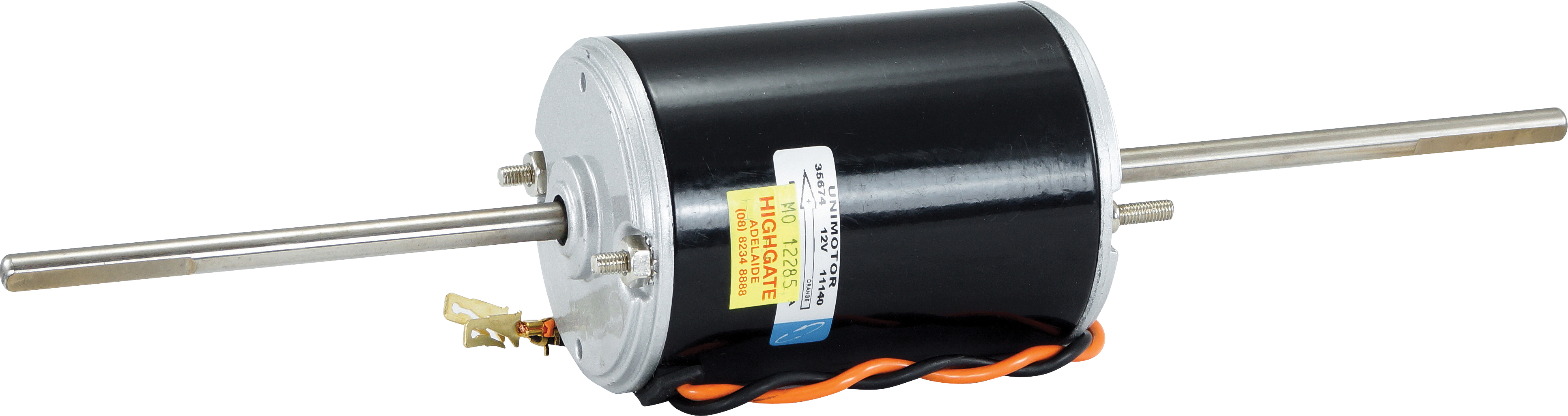 MOTOR, BLOWER, FRIGIKING VERSATILE 935, 12V, 100MM, 1-SPD