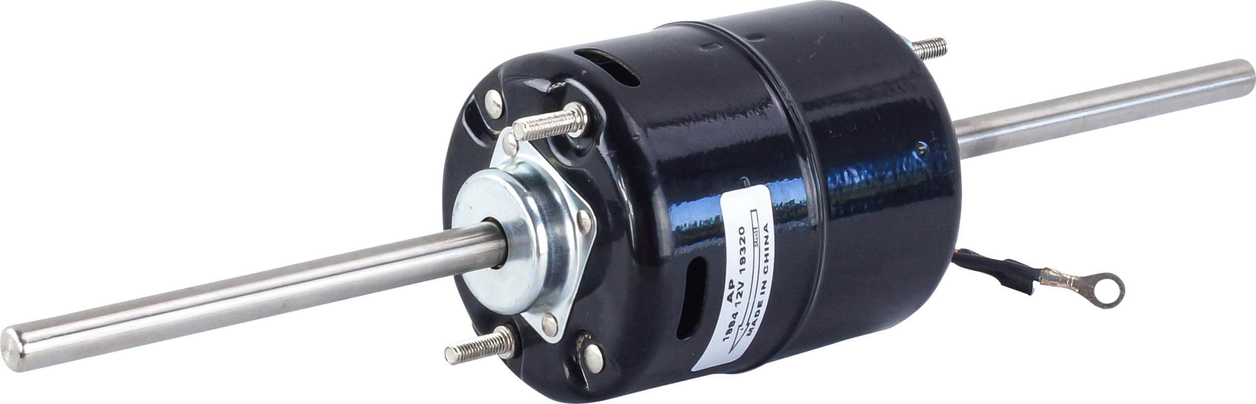 MOTOR, BLOWER, 12V, 1-SPD, 76MM DIA, 114MM SHAFT, 92MM LENGTH
