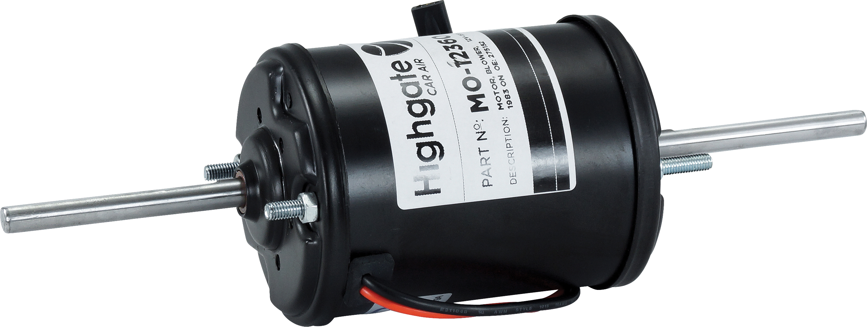 MOTOR, BLOWER, 12V, 1-SPD, KYSOR KA700, KA300 1983-