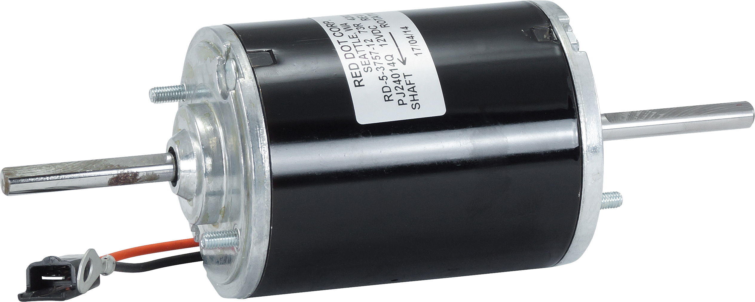 MOTOR, BLOWER, RED DOT R8515, R9727, 12V, 1-SPD
