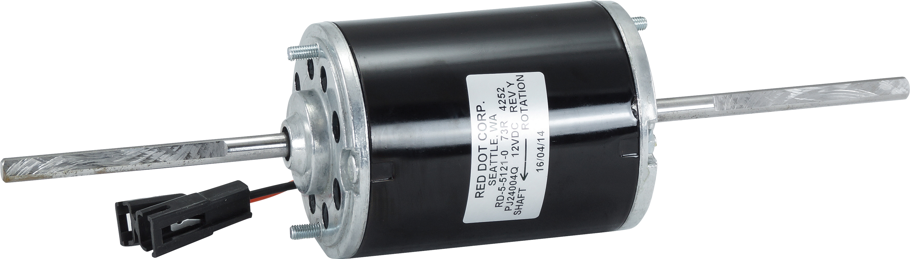 MOTOR, BLOWER, RED DOT R8545, 12V, 1-SPD