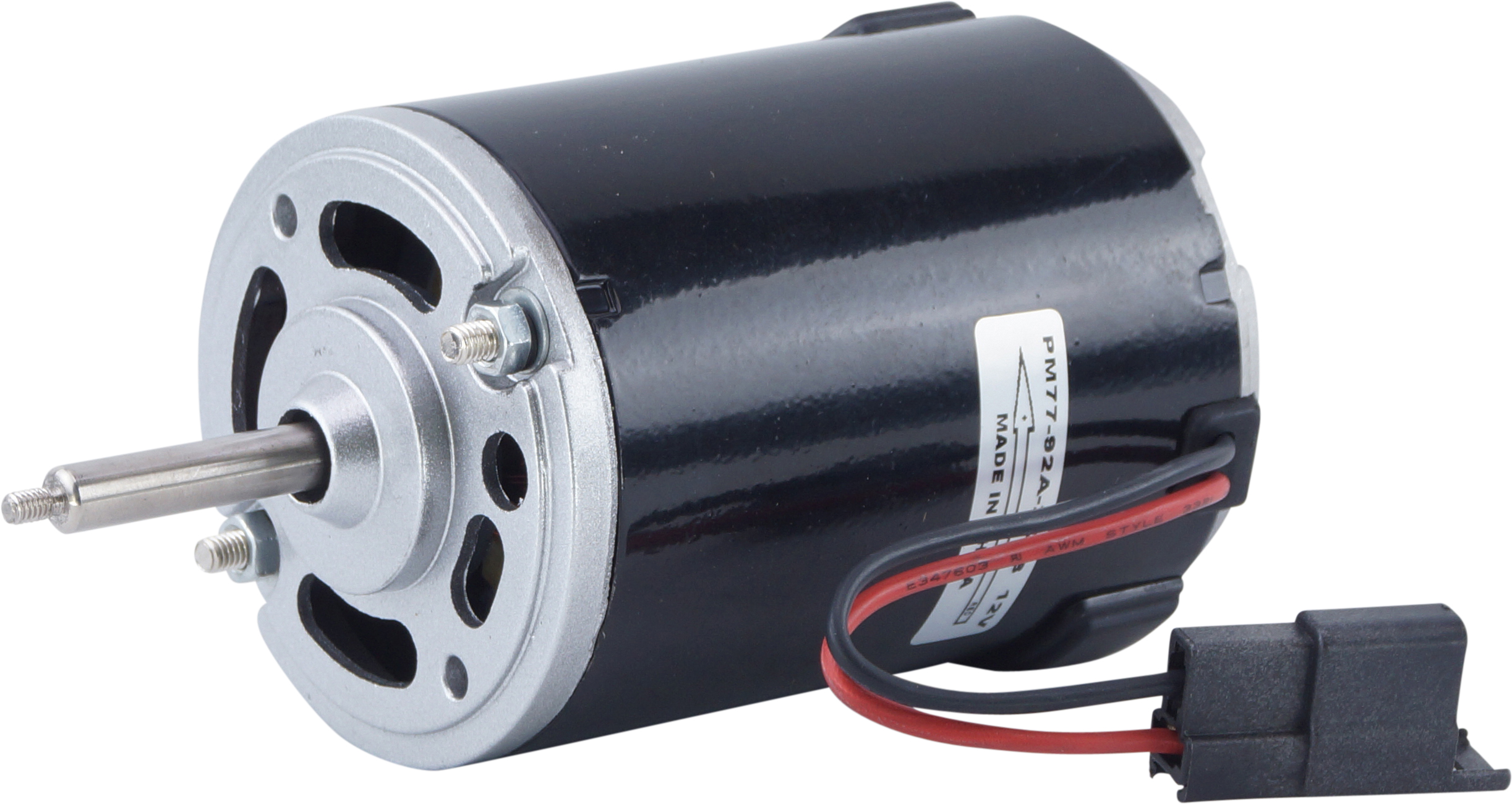 MOTOR, BLOWER, SINGLE, JOHN DEERE, 12V, REVERSIBLE, 1-SPD