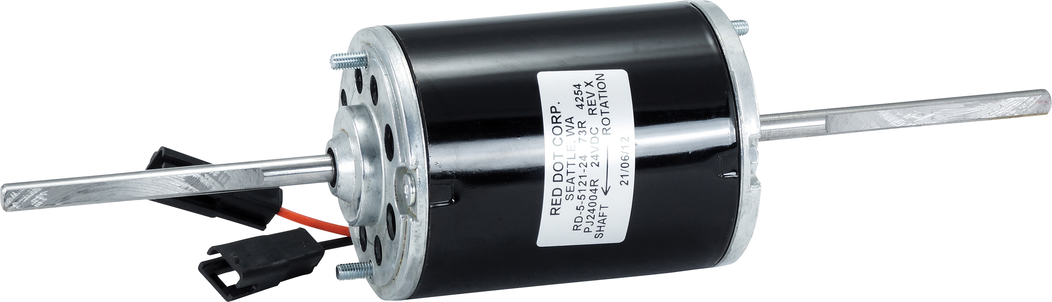 MOTOR, BLOWER, RED DOT R6100, R8545, 24V, 1-SPD