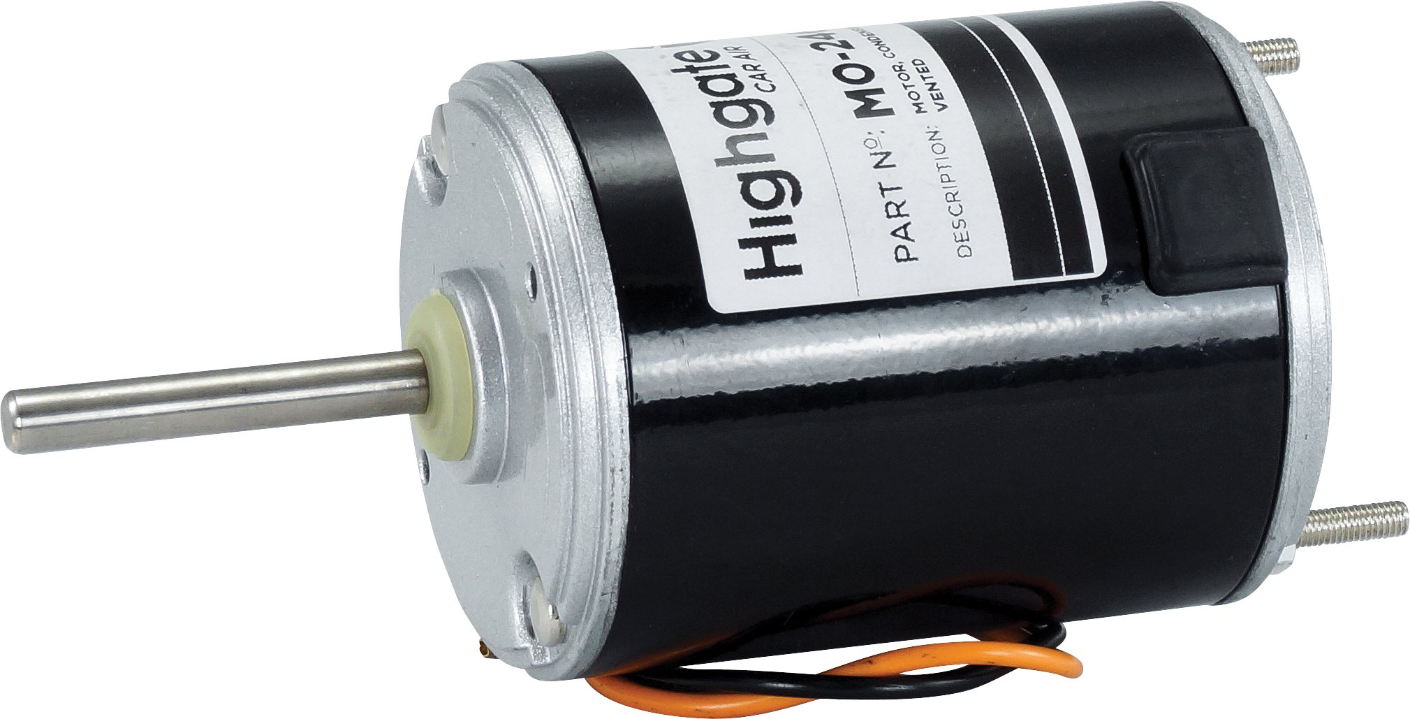 MOTOR, CONDENSER, 24V, 156MM, REVERSIBLE, 1-SPD, UNIVERSAL, NON VENTED