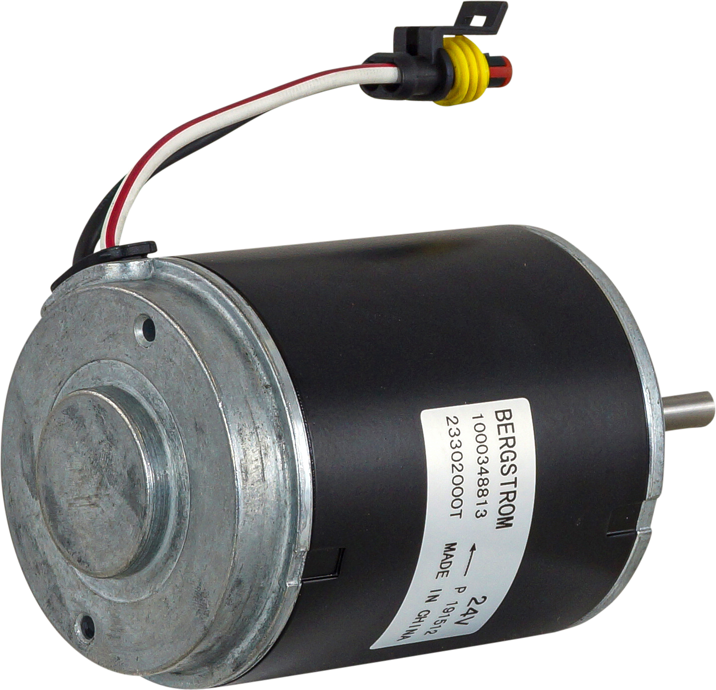 MOTOR, CONDENSER, BERGSTROM 24V ROOF TOP, 1-SPEED, 2-WIRE, CCWCE, 5/16 (7.9MM) SHAFT, 7.5 AMPS MAX