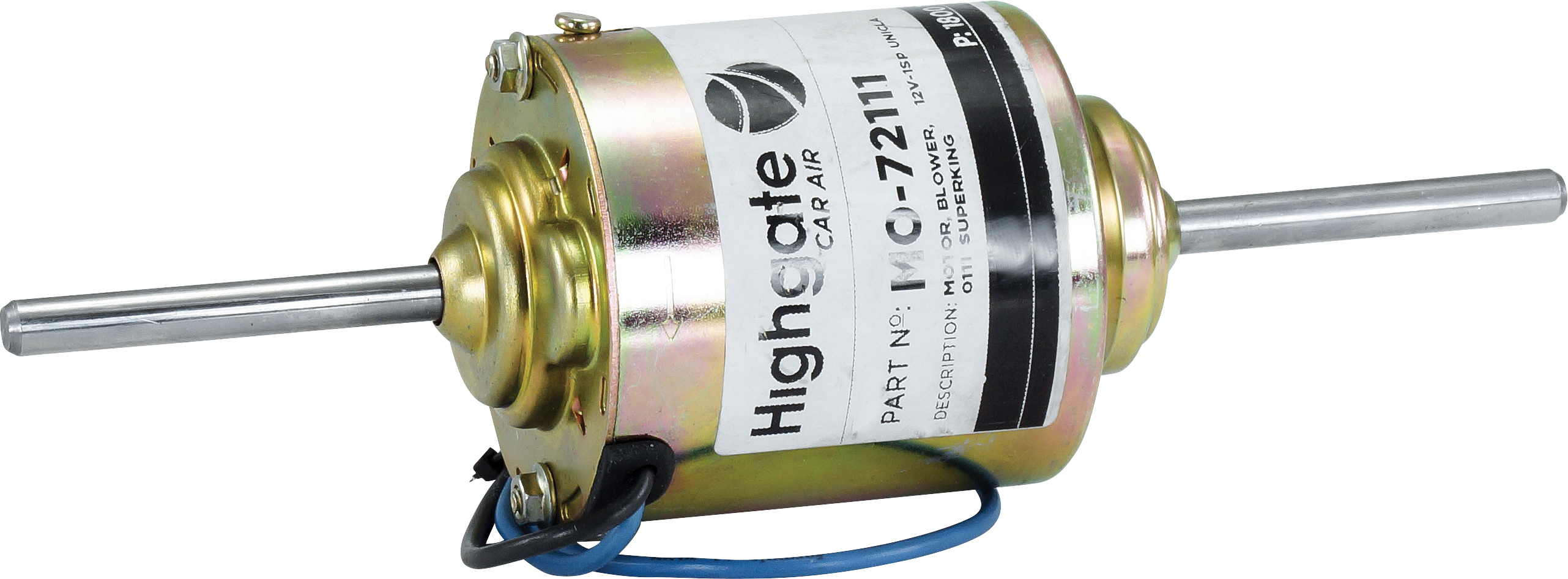 MOTOR, BLOWER, UNICLA 0111, 12V, 1-SPD, SUPERKING