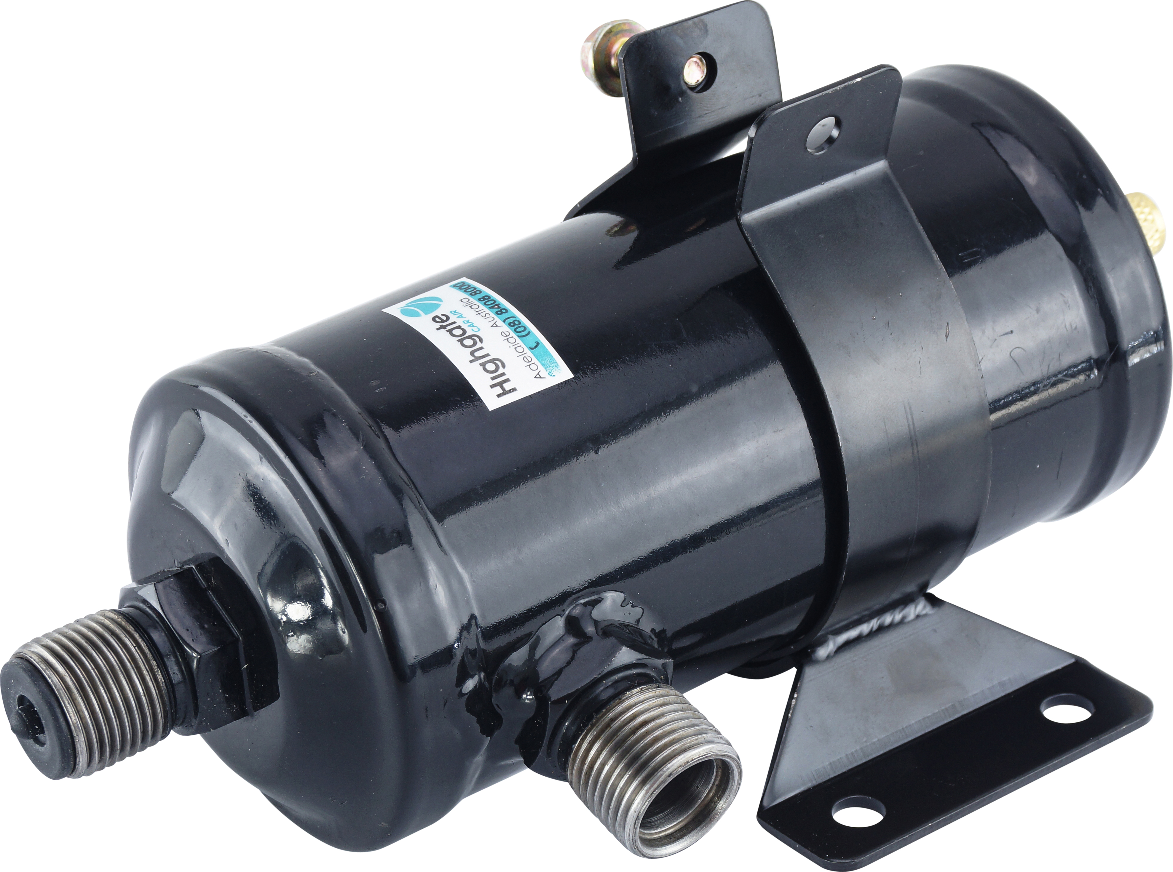 OIL SEPARATOR, 174 X 76MM, #10-#10 MIO, 1/4 INCH MF, UNICLA B-TYPE, USE WITH 330-380CC